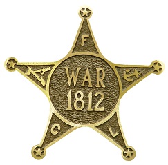 War of 1812 Bronze Grave Marker