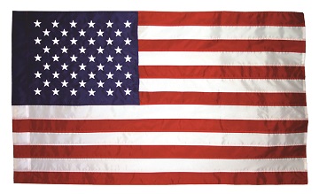 Nylon Indoor American Flag