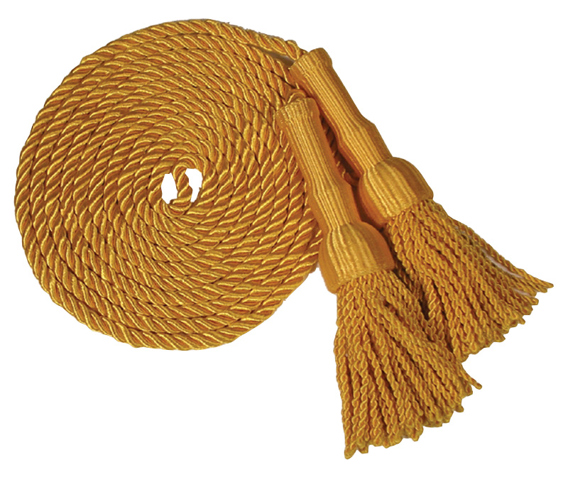 flagpole golden cord and tassel