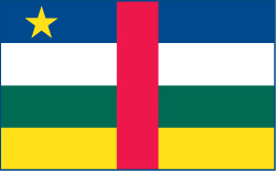 Central African Republic flag