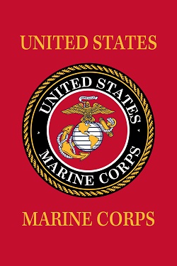 Marines Corps Garden Flag