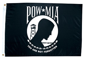 POW MIA Nylon Flag