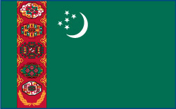 Turkmenistan flag