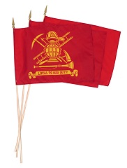 fireman stick flags
