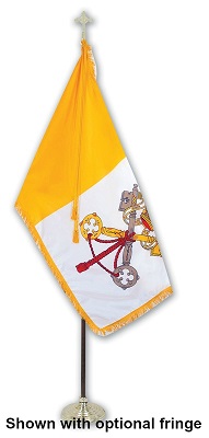 indoor christian flag set