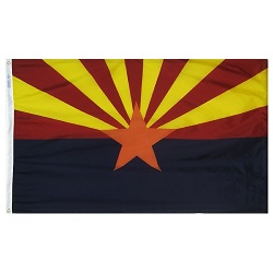 4' X 6' Nylon Arizona State Flag