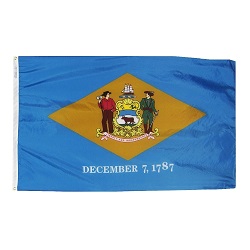 6' X 10' Nylon Delaware State Flag