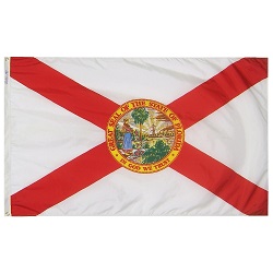 4' X 6' Nylon Florida State Flag