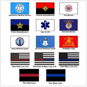 Civilian Service Flags