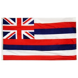 2' X 3' Nylon Hawaii State Flag