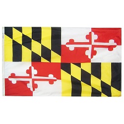 3' X 5' Nylon Maryland State Flag