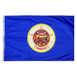 2' X 3' Nylon Minnesota State Flag