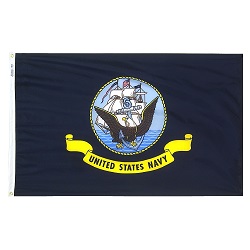 4'x6' Polyester Navy Flag