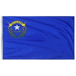 2' X 3' Nylon Nevada State Flag