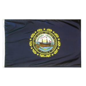 6' X 10' Nylon New Hampshire State Flag