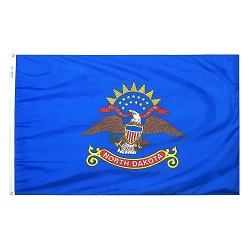5' X 8' Polyester North Dakota State Flag