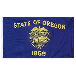 4' X 6' Nylon Oregon State Flag