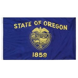 6' X 10' Nylon Oregon State Flag