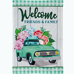 18"x12" Spring Flower Delivery Garden Flag