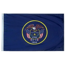 4' X 6' Polyester Utah State Flag