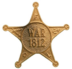 War of 1812 Aluminum Grave Marker