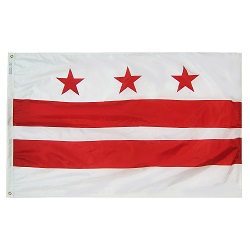 3'x5' Nylon Washington D.C. Flag