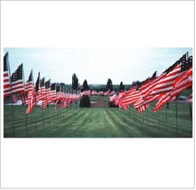 Avenue of Flagpoles