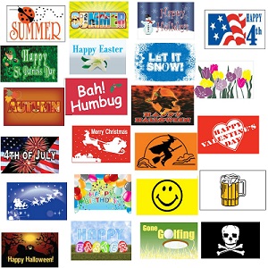 Season/Holiday/Misc Flags