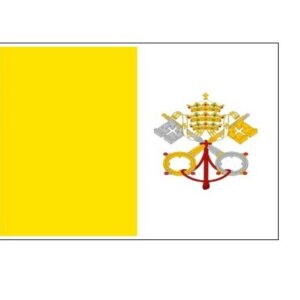 papal flag with border