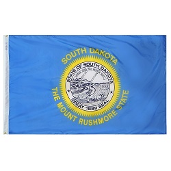 4' X 6' Polyester South Dakota State Flag